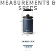 Load image into Gallery viewer, YETI® RAMBLER® HALF GALLON JUG
