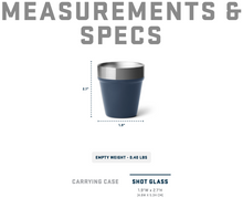 Load image into Gallery viewer, YETI® 1.7 OZ SHOT GLASSES